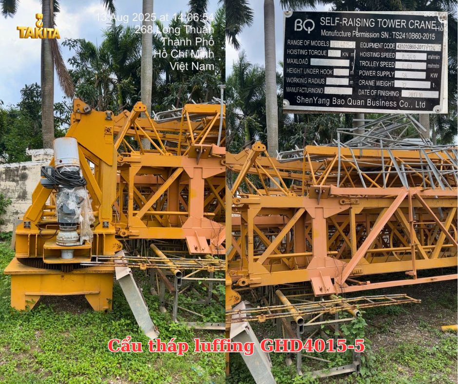 Cẩu tháp Luffing GHD4015-5