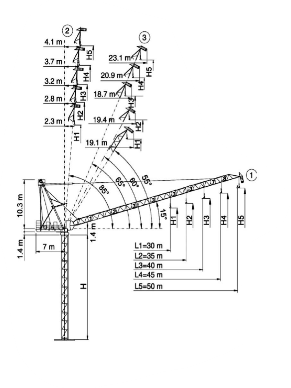 CẨU THÁP JARLWAY JTL160F10 CẨU THÁP JARLWAY JTL160F10