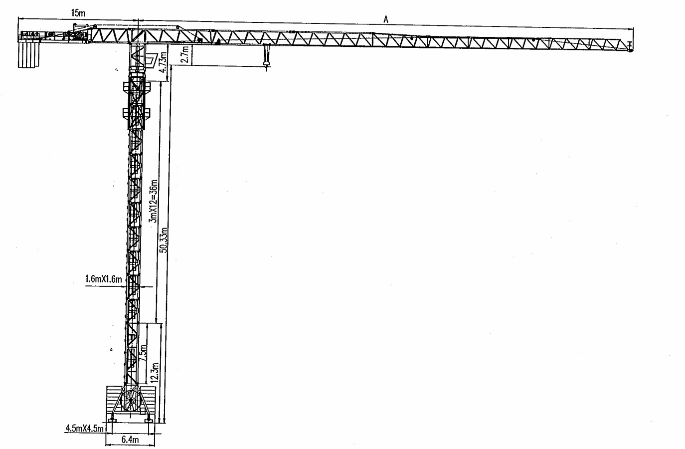 CẨU THÁP P6015 CẨU THÁP P6015