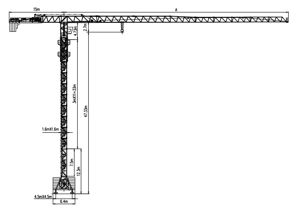 CẨU THÁP P6015A-8T CẨU THÁP P6015A-8T